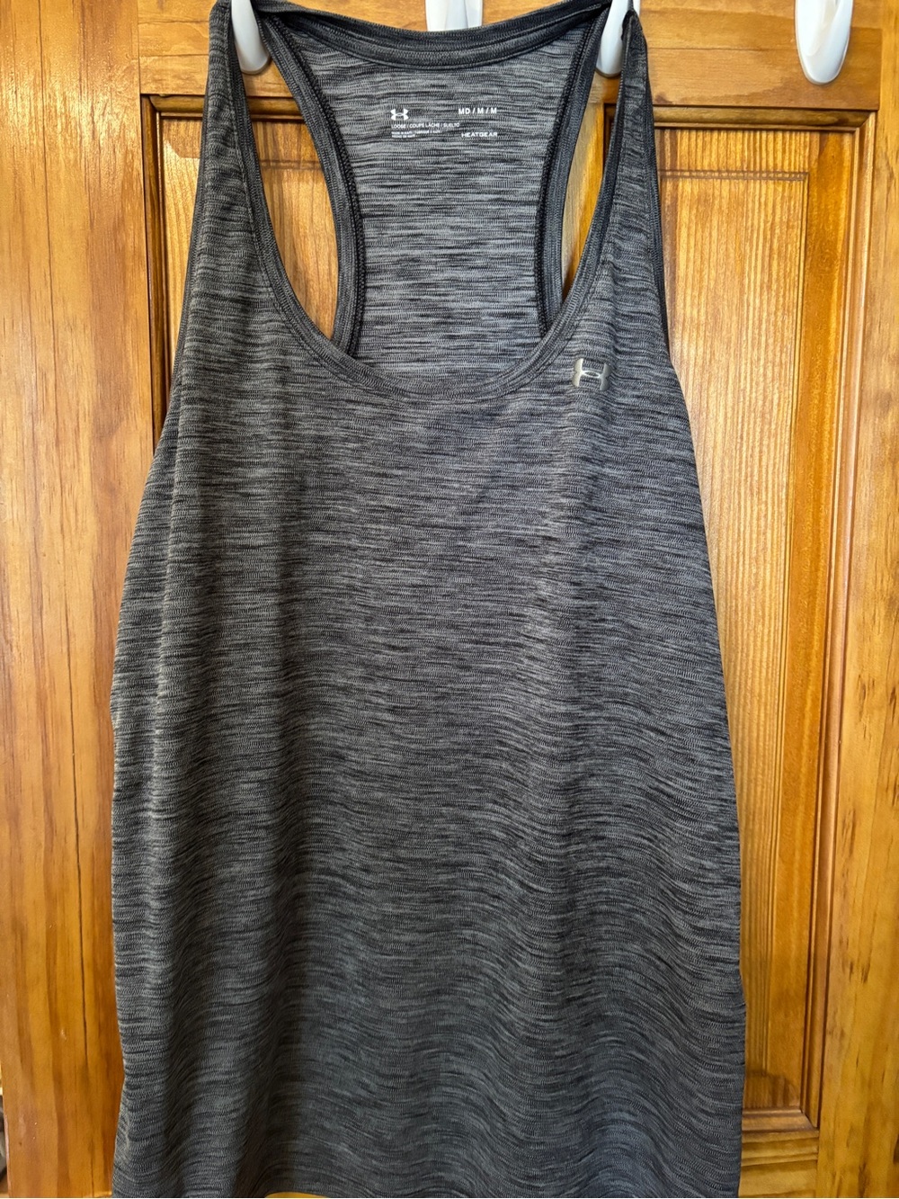 Under Armour Gray Space-Dye Racerback Tank